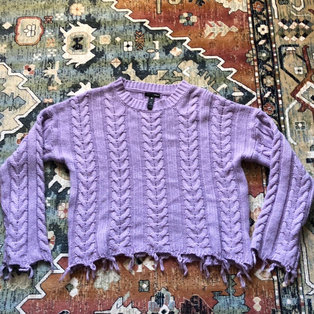 Lilac Pullover Sweater (UO Size S)